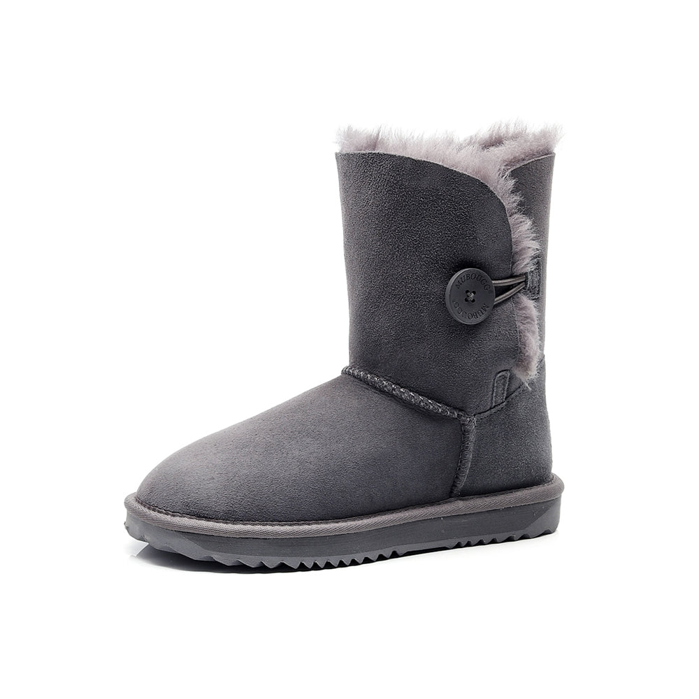 Gray ugg boots womens hot sale