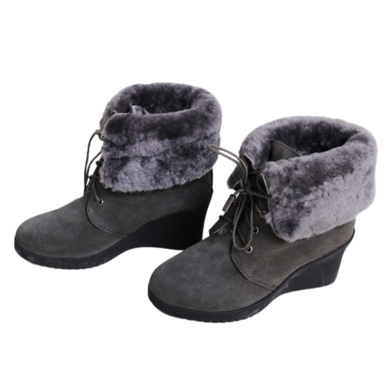 Grey wedge 2025 ugg boots