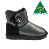 MUBO UGG WOMEN'S AU MADE CLASSIC MINI BUTTON WHTH SWAROVSKI BOOTS(WATER RESISTANT) 36903 - UGGFace