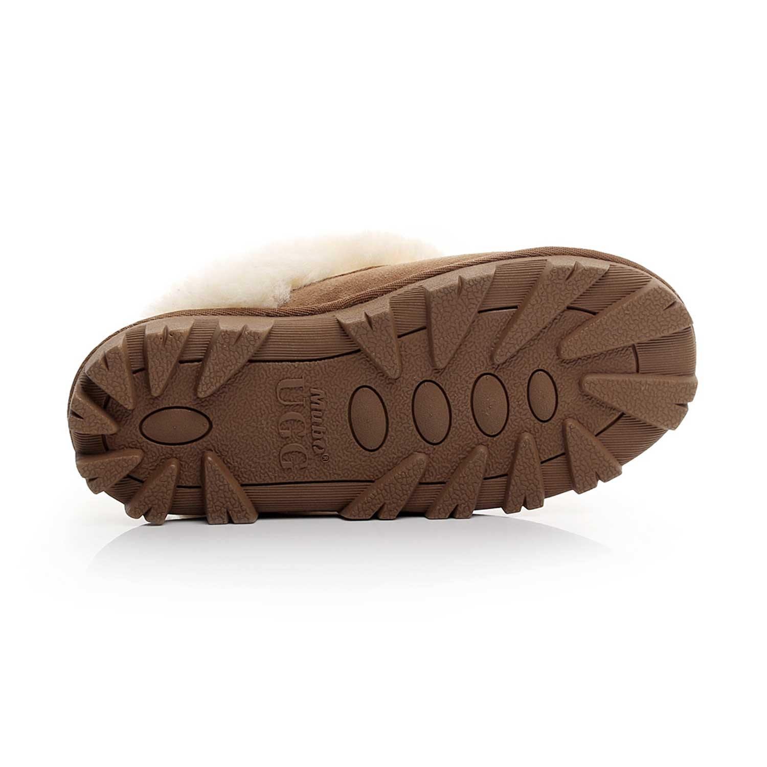 Mubo UGG Ladies Slippers Double Face Australia Premium Sheepskin