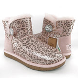 MUBO UGG WOMEN'S AU MADE CLASSIC MINI BUTTON WHTH SWAROVSKI BOOTS(WATER RESISTANT) 36903 - UGGFace