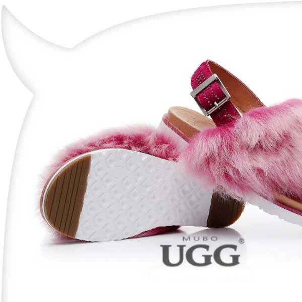 Fur sandals ugg on sale