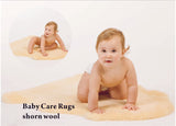 Baby Lambskin Sheepskin Rug (Gold/Ivory) Australia