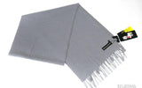 100%  Wool Scarf Grey WJ1MCS003 S：180*30 Buy Two Third Free - UGGFace
