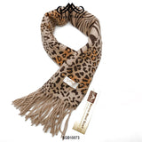 POSH FLEECE Pure Wool Luxurious Scarf with Fringed Trim SGB10073