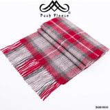 POSH FLEECE Pure Wool Luxurious Scarf with Fringed Trim SGB10033