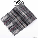 POSH FLEECE Pure Wool Luxurious Scarf with Fringed Trim SGB10035