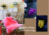 Long Wool Natural Premium Australian Sheepskin Fluffy Geniune Single Rug - UGGFace