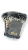 MUBO UGG  GENUINE SHEEPSKIN FINGERLESS GLOVE SH001 SIZE M - UGGFace