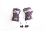 MUBO UGG  GENUINE SHEEPSKIN FINGERLESS GLOVE SH001 SIZE M - UGGFace