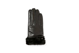 SL111 - LEATHTER UPPER Genuine Shearling Sheepskin GLOVE(NAPPA NAVY) - UGGFace