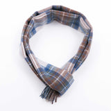 POSH FLEECE Pure Wool Luxurious Scarf with Fringed Trim SGB10054