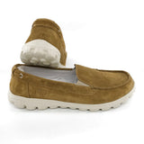 Australian Sheepskin Unisex Casual Flats UGG Moccasin - Chestnut