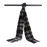 POSH FLEECE Pure Wool Luxurious Scarf with Fringed Trim SGB10060