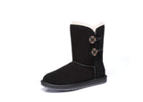 AS Twin Buttons Short UGG Boots